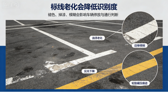 标线老化问题
